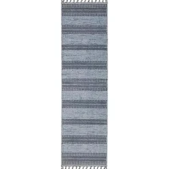 Blue Scandinavian Stripe Runner
