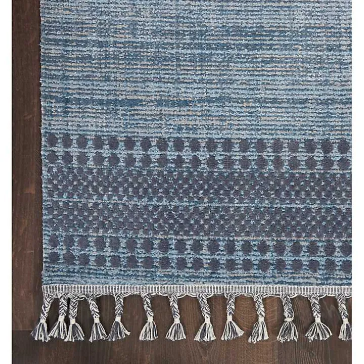 Blue Scandinavian Stripe Runner