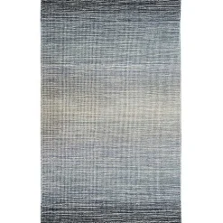 Blue Shading Outdoor Area Rug, 8x10
