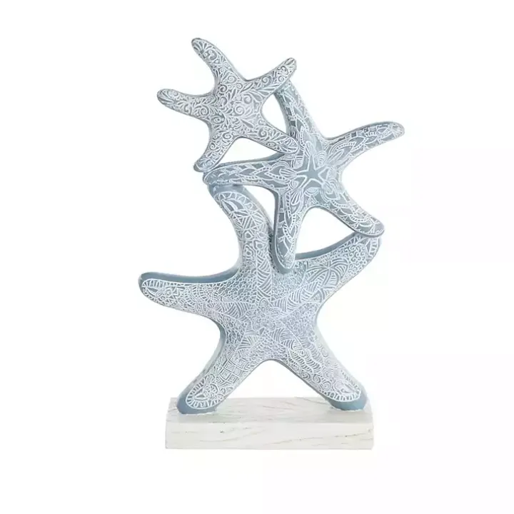 Blue Starfish Statue