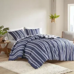 Blue Stripe Jackson 3-pc. King Comforter Set