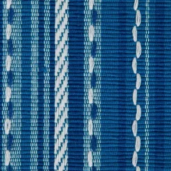 Blue Tonal Stripe Table Runner