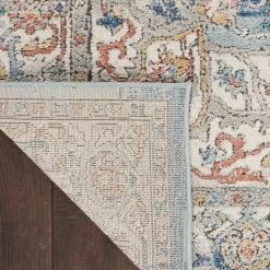 Blue Vintage Raj Area Rug, 3x5