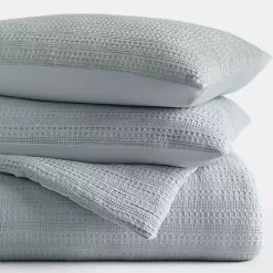 Blue Waffle Ultra-Soft 3-pc. King Comforter Set