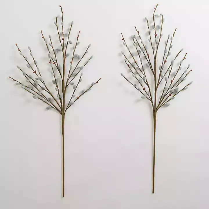 Blue Willow Stems, Set of 2