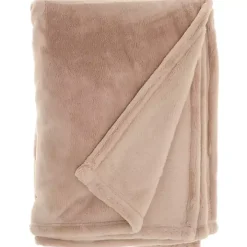Blush Faux Sheared Mink Throw