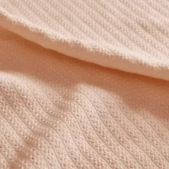 Blush Liquid Cotton Full/Queen Blanket