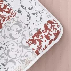 Blush Patchwork Reversible 3-pc. King Quilt Set