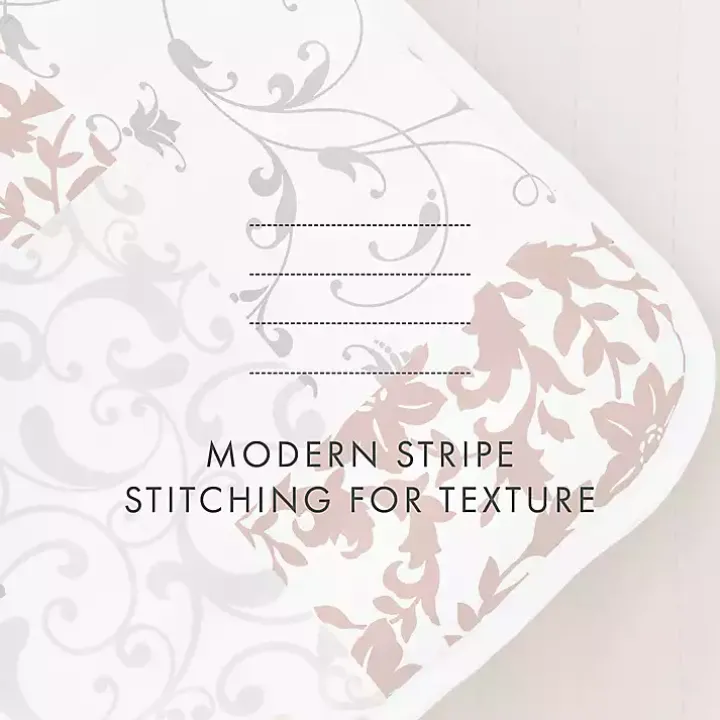 Blush Patchwork Reversible 3-pc. King Quilt Set