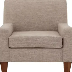 Blush Pink Fynn Upholstered Accent Chair