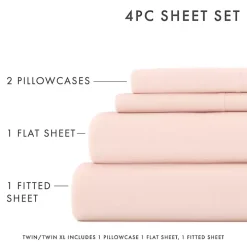 Blush Ultra Soft 3-pc. Twin Sheet Set