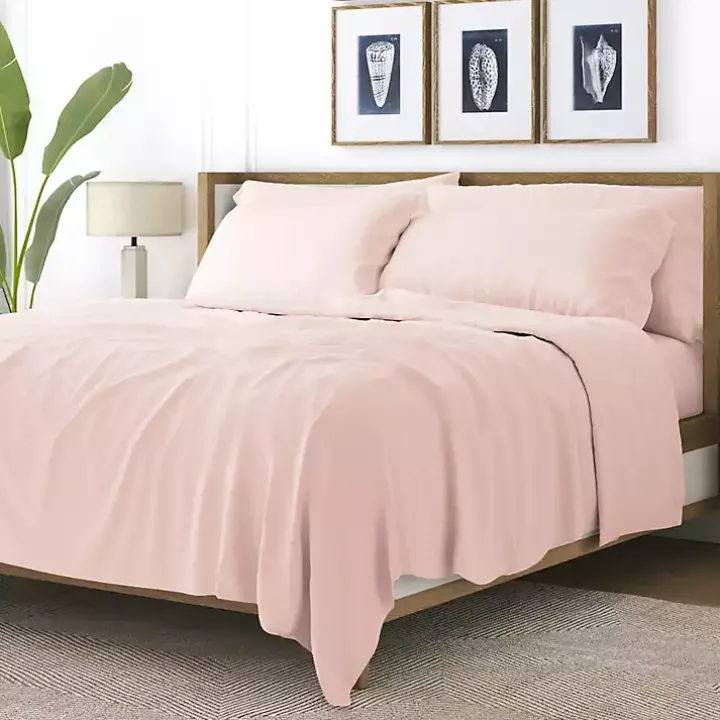 Blush Ultra Soft 4-pc. Twin XL Sheet Set