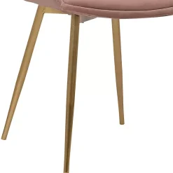 Blush Velvet Heidi Dining Chair