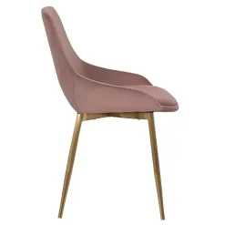 Blush Velvet Heidi Dining Chair