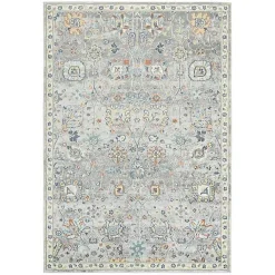 Bohemian Hialeah Gray Accent Rug, 2x3