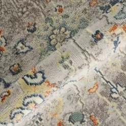 Bohemian Hialeah Gray Accent Rug, 2x3