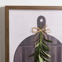 Bon Appetit Cutting Board Shadowbox Wall Plaque