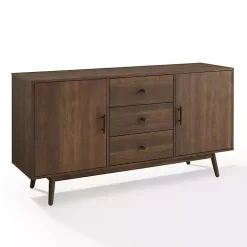 Bonnie Brown Midcentury Sideboard Cabinet