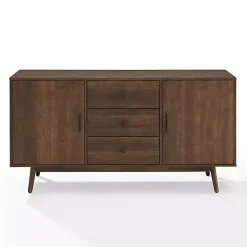 Bonnie Brown Midcentury Sideboard Cabinet