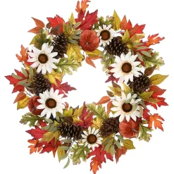 Bountiful Sunflowers Autumn Blend Wreath