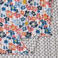 Bright Blossom 3-pc. King Quilt Set