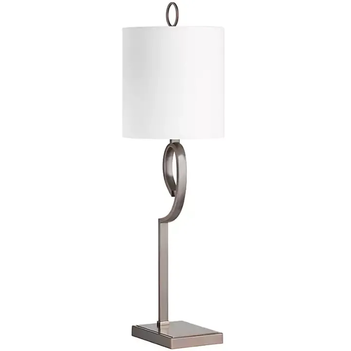 Bronze Abstract Curve Table Lamp