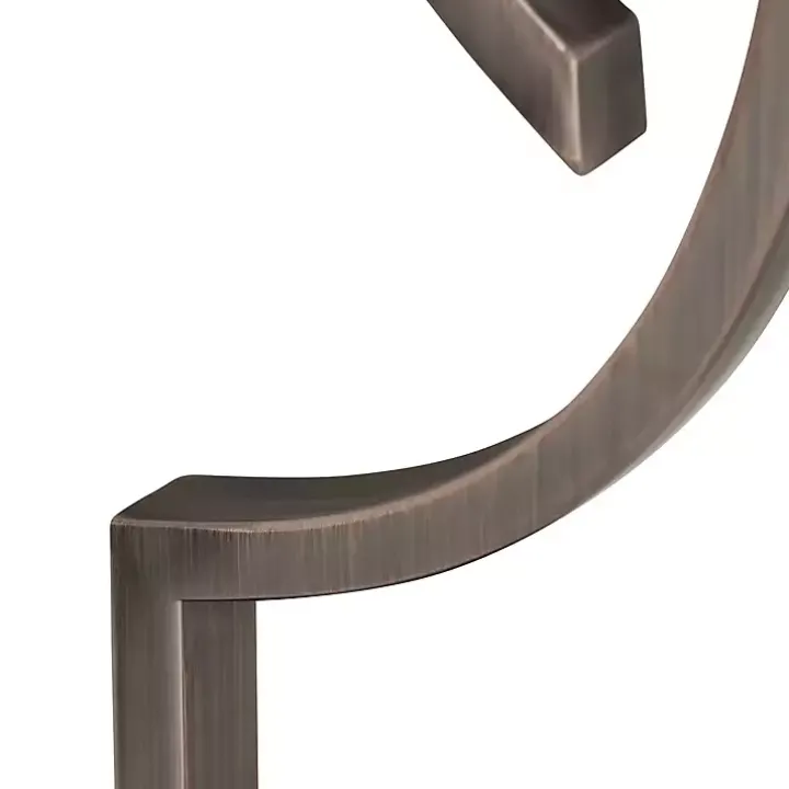 Bronze Abstract Curve Table Lamp