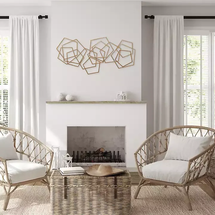 Bronze Astraga Pentagon Plaque