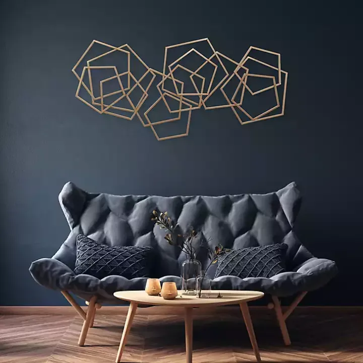 Bronze Astraga Pentagon Plaque