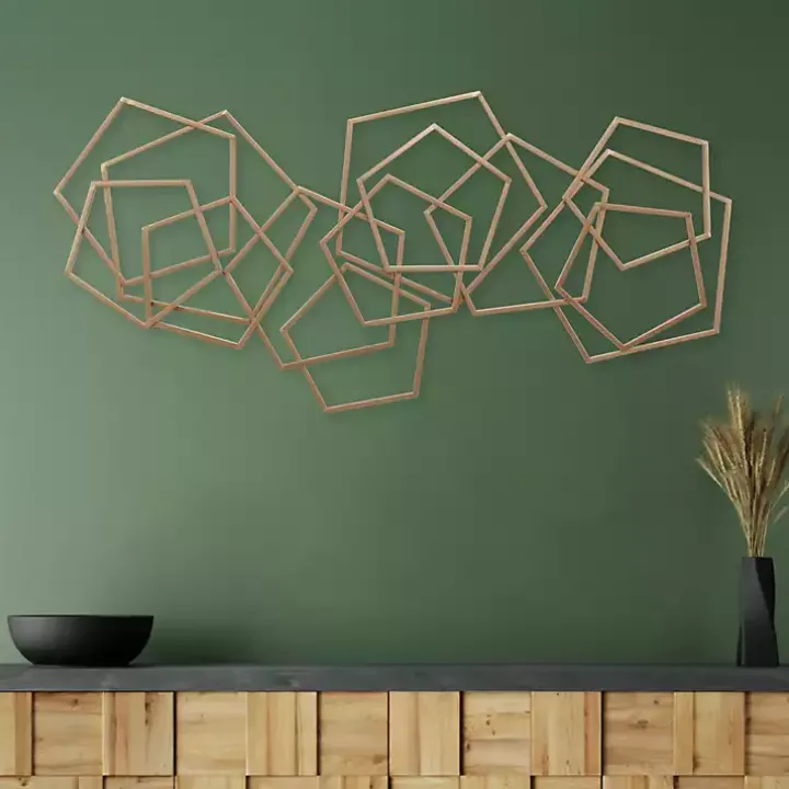 Bronze Astraga Pentagon Plaque