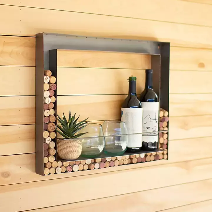 Bronze Cork Holder Wall Frame
