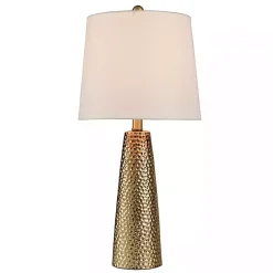 Bronze Hammered Table Lamp