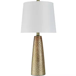 Bronze Hammered Table Lamp