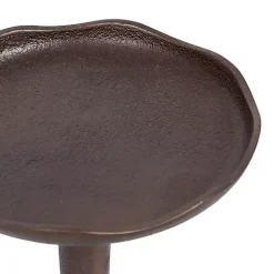 Bronze Metal Alicia Accent Table
