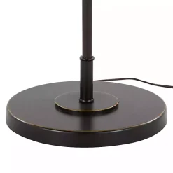 Bronze Metal Puck Floor Lamp