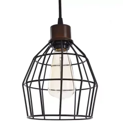 Bronze Metal 3-Tier Floor Lamp