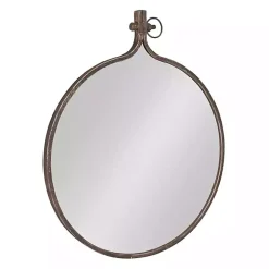Bronze Metal Yitro Wall Mirror