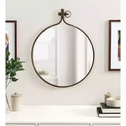 Bronze Metal Yitro Wall Mirror