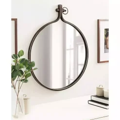 Bronze Metal Yitro Wall Mirror