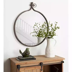 Bronze Metal Yitro Wall Mirror