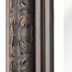 Bronze Ornate Beveled Framed Wall Mirror