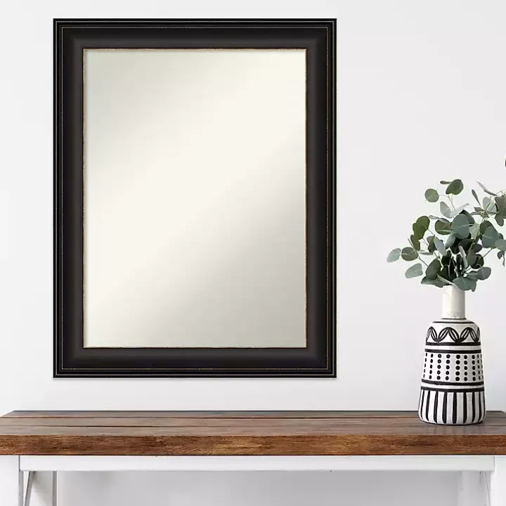 Bronze Trio Oil Rubbed Decorative Framed Mirror