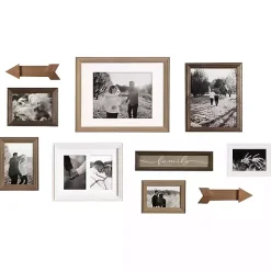 Brown Arrow 10-pc. Gallery Wall Picture Frame Set