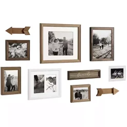 Brown Arrow 10-pc. Gallery Wall Picture Frame Set
