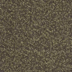 Brown Boucle Brown Faux Leather Bench