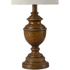 Brown Farmhouse Accent Table Lamp