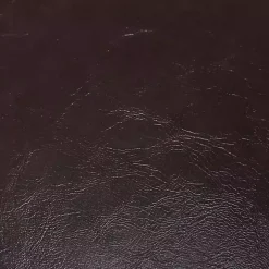 Brown Faux Leather Natasha Ottoman Stool