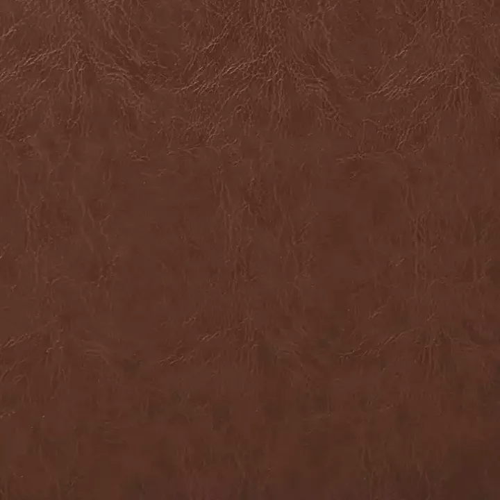 Brown Faux Leather Swivel Club Chair