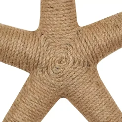 Brown Jute Starfish Wall Plaque