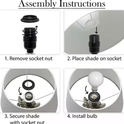Brown Owl and Green Shade Table Lamp